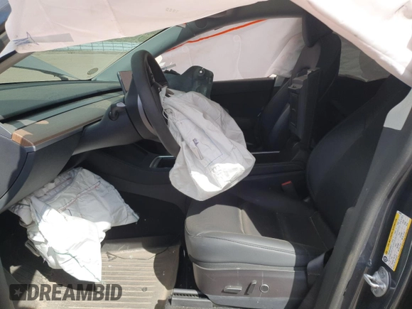 2022 Tesla Model Y Performance with VIN 7SAYGDEF7NF456866, listed as a Copart auction lot 52552685 with Not provided miles and Salvage title. Bid and sale history available at DreamBid. Image 7.