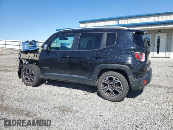 2015 Jeep Renegade Limited with VIN ZACCJBDT2FPC46447, listed as a Copart auction lot 47896655 with 198,377 mi miles and Salvage Title. Bid and sale history available at DreamBid. Image 2.