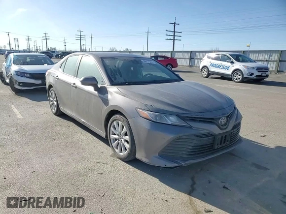 2020 Toyota Camry LE with VIN 4T1C11AK7LU928719, listed as a Copart auction lot 48617945 with 106,123 mi miles and Salvage Title. Bid and sale history available at carsss.com. Image 10.