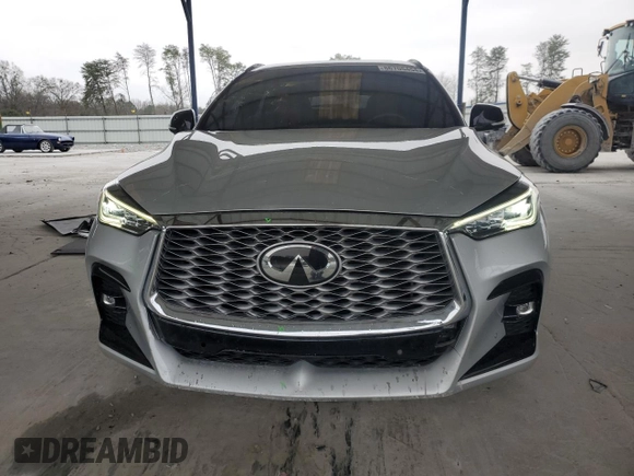 2022 Infiniti QX55 Sensory with VIN 3PCAJ5L38NF104121, listed as a Copart auction lot 86705454 with 53,042 mi miles and Salvage title. Bid and sale history available at DreamBid. Image 5.