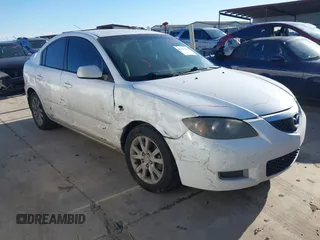 2008 Mazda 3 i Sport with VIN JM1BK12F681848304, listed as a IAAI auction lot 41481142 with 264,093 mi miles and . Bid and sale history available at DreamBid. Image 1.