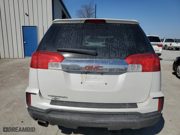 2016 GMC Terrain SLE with VIN 2GKALMEK0G6200203, listed as a Copart auction lot 47242385 with 55,685 mi miles and Salvage Title. Bid and sale history available at carsss.com. Image 6.
