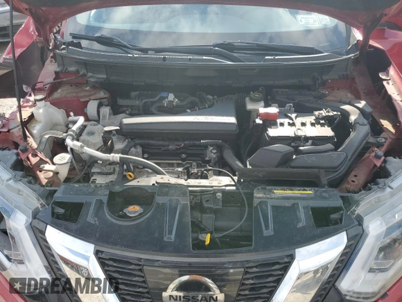 2017 Nissan Rogue S with VIN JN8AT2MV5HW270352, listed as a Copart auction lot 64701325 with 70,293 mi miles and Salvage title. Bid and sale history available at DreamBid. Image 12.