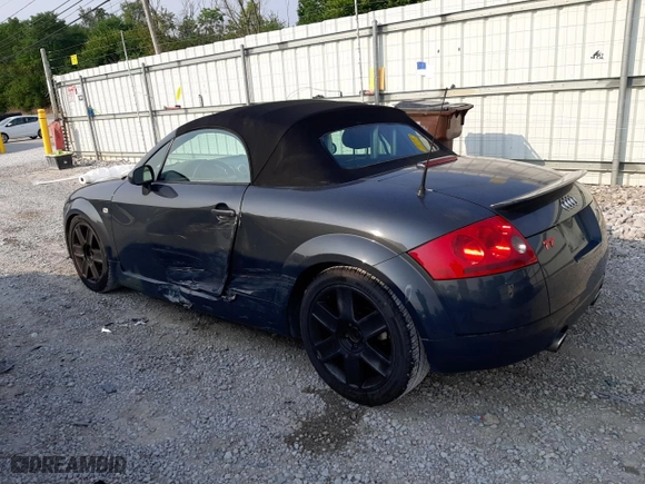 2004 Audi TT with VIN TRUUT28NX41006107, listed as a Copart auction lot 63794954 with 142,386 mi miles and Salvage Title. Bid and sale history available at carsss.com. Image 2.