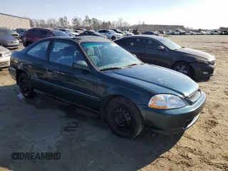 1998 Honda Civic EX with VIN 1HGEJ8249WL133446, listed as a Copart auction lot 89154235 with 248,549 mi miles and Salvage Title. Bid and sale history available at carsss.com. Image 4.
