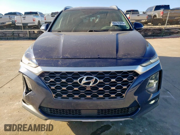 2019 Hyundai Santa Fe Ultimate with VIN 5NMS5CAD8KH092961, listed as a Copart auction lot 49379365 with 60,726 mi miles and Salvage Title. Bid and sale history available at carsss.com. Image 5.