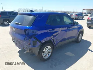 2022 Hyundai Venue SE with VIN KMHRB8A39NU202839, listed as a IAAI auction lot 41729776 with 27,154 mi miles and . Bid and sale history available at DreamBid. Image 4.