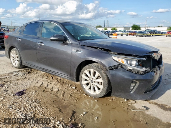 2018 Kia Optima S with VIN 5XXGT4L34JG208532, listed as a Copart auction lot 58632625 with 141,799 mi miles and Salvage title. Bid and sale history available at DreamBid. Image 4.