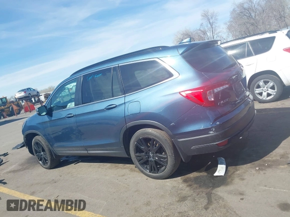 2021 Honda Pilot Special Edition with VIN 5FNYF6H2XMB024677, listed as a IAAI auction lot 41748498 with 42,249 mi miles and . Bid and sale history available at DreamBid. Image 14.