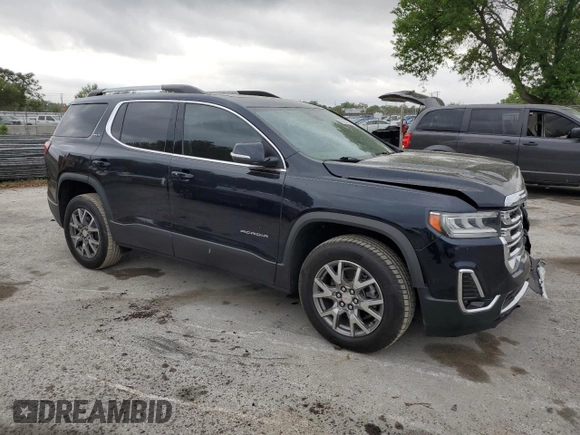 2021 GMC Acadia SLT with VIN 1GKKNMLS8MZ176038, listed as a Copart auction lot 48454145 with 86,822 mi miles and Salvage Title. Bid and sale history available at carsss.com. Image 4.