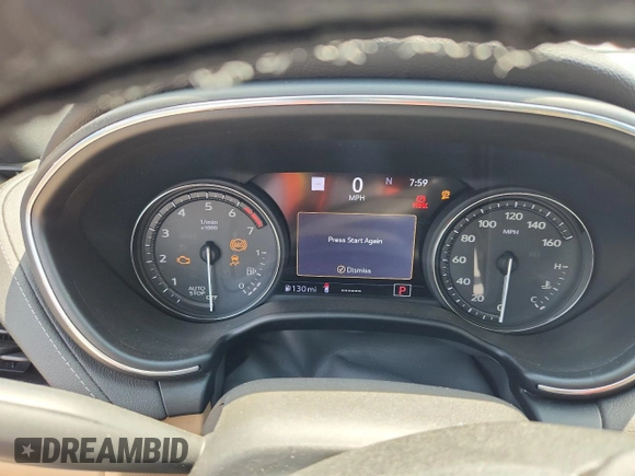 2020 Cadillac CT5 Premium Luxury with VIN 1G6DN5RK3L0117566, listed as a Copart auction lot 58163615 with Not provided miles and Salvage title. Bid and sale history available at DreamBid. Image 9.