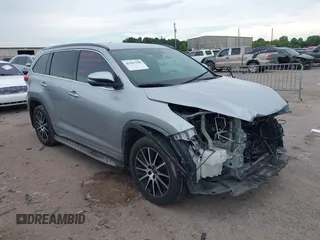 2017 Toyota Highlander XLE with VIN 5TDKZRFHXHS508291, listed as a IAAI auction lot 42587789 with 109,506 mi miles and . Bid and sale history available at DreamBid. Image 1.