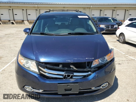 2014 Honda Odyssey Touring with VIN 5FNRL5H96EB068651, listed as a Copart auction lot 51649735 with 157,213 mi miles and Salvage title. Bid and sale history available at DreamBid. Image 5.