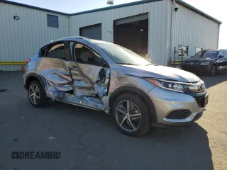 2022 Honda HR-V EX with VIN 3CZRU6H54NM760445, listed as a Copart auction lot 49689455 with 10,799 mi miles and Salvage Title. Bid and sale history available at carsss.com. Image 4.
