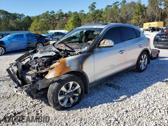 2008 Infiniti EX Journey with VIN JNKAJ09E78M302520, listed as a Copart auction lot 85667004 with Not Provided miles and Non Repairable. Bid and sale history available at DreamBid. Image 1.