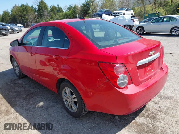2013 Chevrolet Sonic LT with VIN 1G1JC5SH4D4218557, listed as a IAAI auction lot 41996710 with 159,962 mi miles and . Bid and sale history available at DreamBid. Image 3.