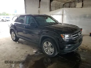 2019 Volkswagen Atlas SE with VIN 1V2WR2CA7KC607593, listed as a Copart auction lot 56418735 with Not provided miles and Non repairable. Bid and sale history available at DreamBid. Image 4.