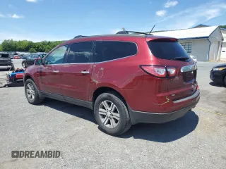 2015 Chevrolet Traverse LT with VIN 1GNKVGKD6FJ319271, listed as a Copart auction lot 58683735 with 106,573 mi miles and Salvage title. Bid and sale history available at DreamBid. Image 2.