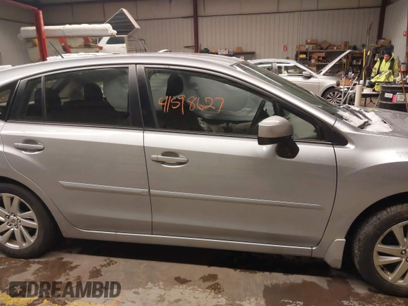 2016 Subaru Impreza Premium with VIN JF1GPAB69G8245432, listed as a IAAI auction lot 41598627 with 106,113 mi miles and . Bid and sale history available at DreamBid. Image 13.