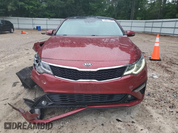 2020 Kia Optima SE with VIN 5XXGT4L30LG412845, listed as a Copart auction lot 59917475 with 77,400 mi miles and Salvage title. Bid and sale history available at DreamBid. Image 5.