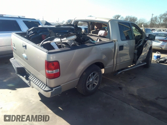 2007 Ford F-150 XLT with VIN 1FTRW12W97FA17268, listed as a IAAI auction lot 35854044 with Not provided miles and . Bid and sale history available at DreamBid. Image 4.