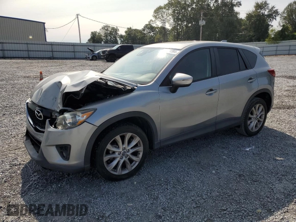 2015 Mazda CX-5 Grand Touring with VIN JM3KE4DY8F0540181, listed as a Copart auction lot 70624394 with 119,420 mi miles and Salvage Title. Bid and sale history available at carsss.com. Image 1.