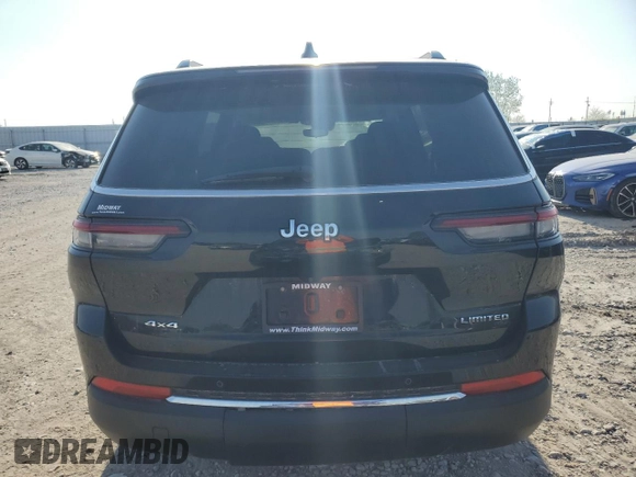 2023 Jeep Grand Cherokee Limited with VIN 1C4RJKBG8P8813463, listed as a Copart auction lot 52864245 with 19,706 mi miles and Salvage title. Bid and sale history available at DreamBid. Image 6.