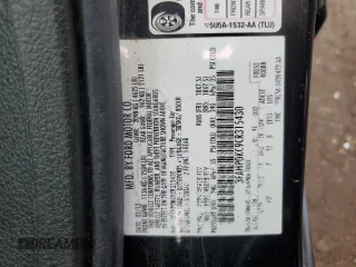 2012 Ford Fusion SPORT with VIN 3FAHP0KC9CR315430, listed as a Copart auction lot 49895735 with 158,574 mi miles and Salvage Title. Bid and sale history available at carsss.com. Image 12.