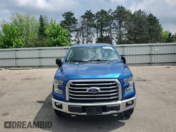 2015 Ford F-150 XLT with VIN 1FTEW1EF8FFA39867, listed as a Copart auction lot 57113965 with 86,807 mi miles and Salvage title. Bid and sale history available at DreamBid. Image 13.