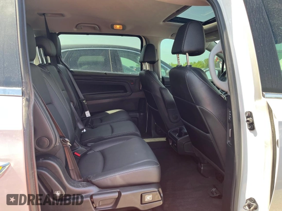 2024 Honda Odyssey EX-L with VIN 5FNRL6H66RB069509, listed as a Copart auction lot 56155715 with 3,341 mi miles and Salvage Title. Bid and sale history available at DreamBid. Image 11.