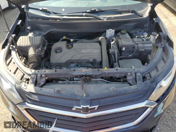 2018 Chevrolet Equinox LT with VIN 3GNAXJEV5JS618488, listed as a Copart auction lot 54208665 with 77,243 mi miles and Salvage title. Bid and sale history available at DreamBid. Image 12.