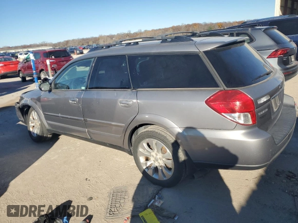 2009 Subaru Outback Ltd with VIN 4S4BP66C697312669, listed as a Copart auction lot 81467324 with 130,674 mi miles and Salvage Title. Bid and sale history available at carsss.com. Image 2.