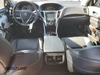 2015 Acura TLX V6 Tech with VIN 19UUB3F5XFA007378, listed as a Copart auction lot 75168544 with 105,308 mi miles and Salvage Title. Bid and sale history available at carsss.com. Image 8.