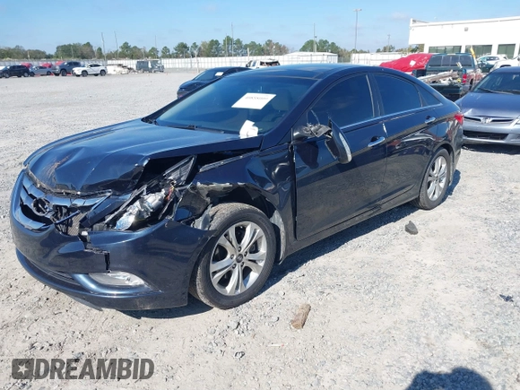 2013 Hyundai Sonata Limited with VIN 5NPEC4AC0DH665678, listed as a IAAI auction lot 40858009 with 108,303 mi miles and . Bid and sale history available at carsss.com. Image 2.