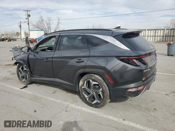 2024 Hyundai Tucson Limited z VIN 5NMJE3DE6RH298029, wystawiony jako Copart lot #88280705 z przebiegiem 12 069 mil mil oraz Szkoda całkowita • Salvage title. Historia ofert i sprzedaży dostępna na DreamBid. Obrazek 2.