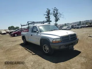 2002 Dodge Dakota with VIN 1B7GL12X32S557546, listed as a Copart auction lot 66879734 with 218,981 mi miles and Salvage Title. Bid and sale history available at carsss.com. Image 10.
