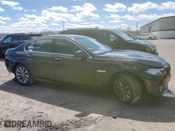 2014 BMW 5 Series 528i xDrive with VIN WBA5A7C59ED614738, listed as a Copart auction lot 53877125 with 151,190 mi miles and Salvage Title. Bid and sale history available at DreamBid. Image 4.