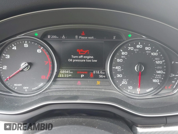 2018 Audi A5 Sportback Premium Plus with VIN WAUBNCF57JA067816, listed as a IAAI auction lot 41892476 with 68,945 mi miles and . Bid and sale history available at DreamBid. Image 15.