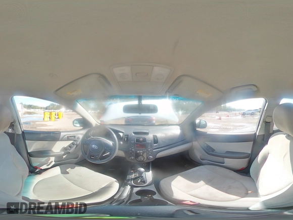 2010 Kia Forte EX with VIN KNAFU4A21A5053314, listed as a Copart auction lot 50621285 with 138,206 mi miles and Salvage Title. Bid and sale history available at carsss.com. Image 13.