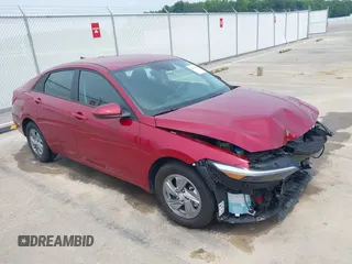 2024 Hyundai Elantra SE with VIN KMHLL4DG3RU824076, listed as a IAAI auction lot 42471521 with 2,359 mi miles and . Bid and sale history available at DreamBid. Image 1.