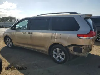 2011 Toyota Sienna LE AAS with VIN 5TDKK3DC6BS086570, listed as a Copart auction lot 54724385 with 157,530 mi miles and Salvage Title. Bid and sale history available at DreamBid. Image 2.