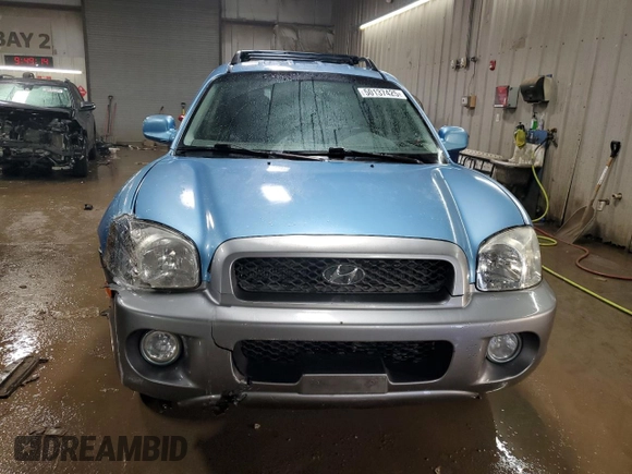 2004 Hyundai Santa Fe GLS with VIN KM8SC13E94U793466, listed as a Copart auction lot 50137425 with 240,888 mi miles and Salvage Title. Bid and sale history available at carsss.com. Image 5.