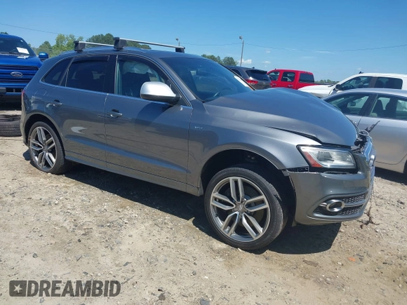 2014 Audi SQ5 Prestige with VIN WA1VGAFP6EA011608, listed as a IAAI auction lot 42325446 with 114,867 mi miles and . Bid and sale history available at DreamBid. Image 1.