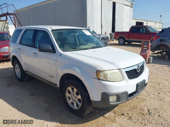 2008 Mazda Tribute Grand Touring with VIN 4F2CZ02Z88KM07496, listed as a IAAI auction lot 41858363 with 193,789 mi miles. Bid and sale history available at carsss.com. Image 1.