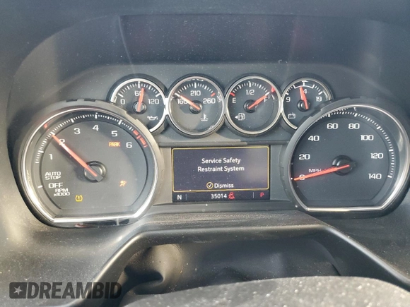 2021 Chevrolet Tahoe LT with VIN 1GNSCNKD8MR377195, listed as a Copart auction lot 50619815 with 35,014 mi miles and Salvage title. Bid and sale history available at DreamBid. Image 9.