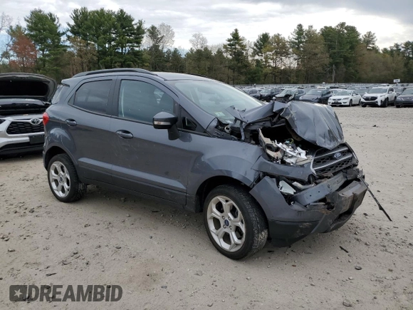 2021 Ford EcoSport SE z VIN MAJ6S3GL1MC400164, wystawiony jako Copart lot #55053875 z przebiegiem 32 498 mil mil oraz Szkoda całkowita • Salvage title. Historia ofert i sprzedaży dostępna na DreamBid. Obrazek 4.
