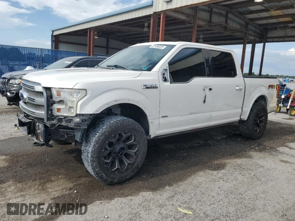2016 Ford F-150 XLT with VIN 1FTEW1EG7GFA10578, listed as a Copart auction lot 63109335 with 154,643 mi miles and Salvage title. Bid and sale history available at DreamBid. Image 1.