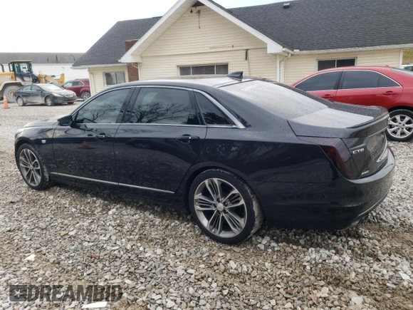 2019 Cadillac CT6 Luxury AWD with VIN 1G6KB5RS8KU135391, listed as a Copart auction lot 81174234 with 88,470 mi miles and Salvage title. Bid and sale history available at DreamBid. Image 2.