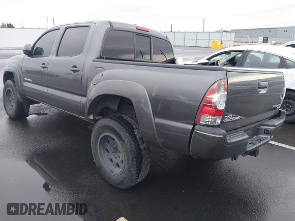 2011 Toyota Tacoma PreRunner with VIN 3TMJU4GN0BM119829, listed as a IAAI auction lot 40896155 with 121,860 mi miles and . Bid and sale history available at DreamBid. Image 3.