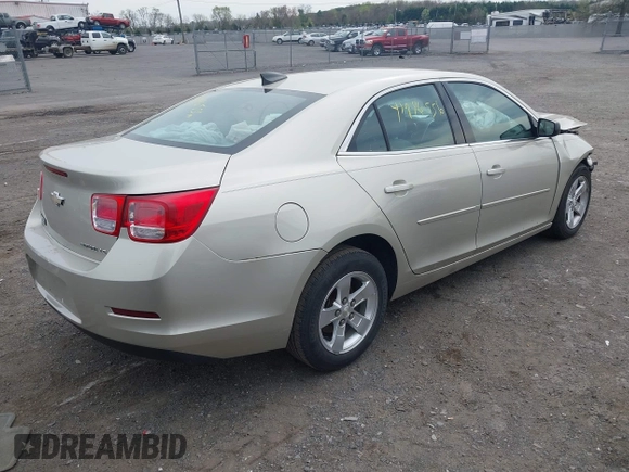 2015 Chevrolet Malibu LS with VIN 1G11A5SL6FF321853, listed as a IAAI auction lot 41946556 with 165,769 mi miles and . Bid and sale history available at DreamBid. Image 4.